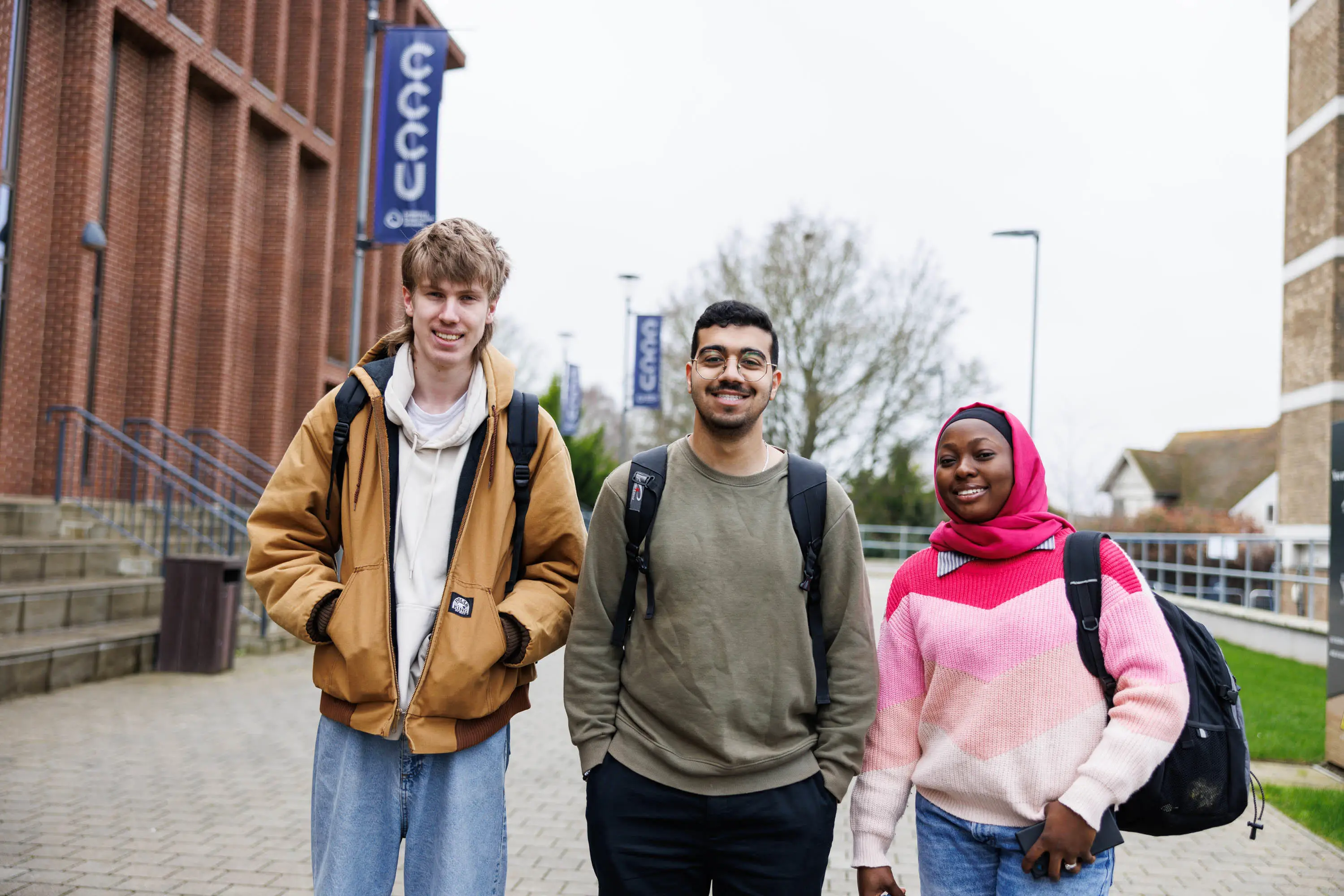 Students-outside-Verena-Holmes