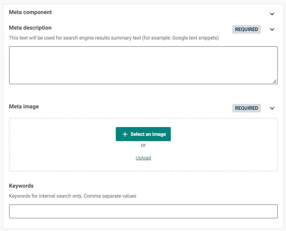 Meta component tool