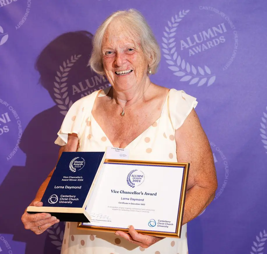 Lorna Daymond - Alumni Vice-Chancellor’s Award