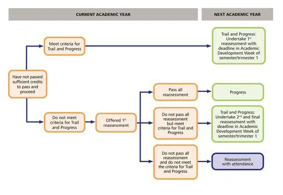 why you would be offered trail and progess